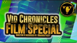 Director Romario Facey Discusses Vid Chronicles Film Special Releasing Dec 26 At 7pm CST [upl. by Ahseiat]