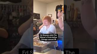 Ed Sheeran visits The Wieners Circle before Chicago concert edsheeran [upl. by Wolpert]