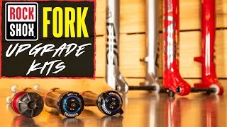 RockShox Fork Upgrades  Charger 21 Damper amp DebonAir Air Spring  Lyrik Yari Pike amp Revelation [upl. by Rep]