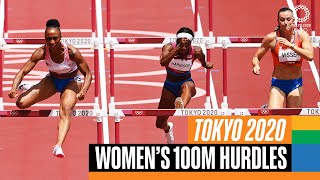 Womens 100m Hurdles Final 🏃‍♀️  Tokyo Replays [upl. by Schilling639]