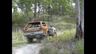 Holden Overlander  36 Tonne articulation and brake test day C [upl. by Wemolohtrab]