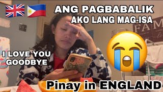 Balik VlogMALUNGKOT ANG PAGBABALIK😭😭😭 [upl. by Ahsiat]