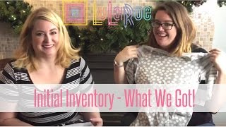 LuLaRoe Onboarding Initial Inventory Unboxing  Review and Recap [upl. by Gnat]