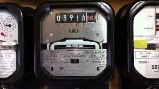 Sangamo Weston S20031 Kilo watt hour meter [upl. by Nnaeel]