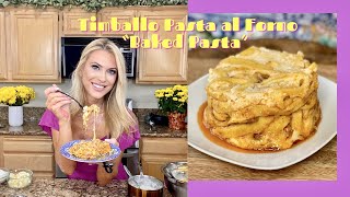 Timballo Pasta al Forno “Baked Pasta” from Sicily 🇮🇹 [upl. by Atnoid]