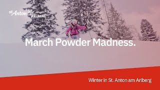 POWDER in March 2020  St Anton am Arlberg [upl. by Friedland]