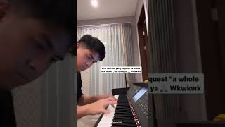 A Whole New World Piano Cover by Jerome Polin [upl. by Draner]