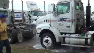 Bioclean 2 two Step Truck Wash System Demo 1 [upl. by Brandwein]