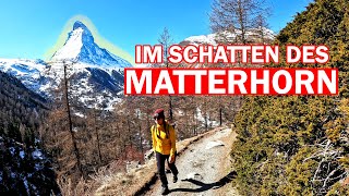 Wanderung in Zermatt mit Blick auf das Matterhorn Sunegga über Findeln [upl. by Ettelrahc]