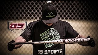 GS Sports exclusive 2015 Demarini Insan3 Slowpitch Softball Bat BP session  Mac 1315 [upl. by Lenor]