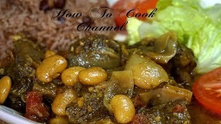 How To Make Jamaican Curry Oxtail amp Butter Beans SLOW COOKER [upl. by Gnad942]