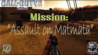 Call of Duty Mission quotAssault on Matmataquot [upl. by Cressi]