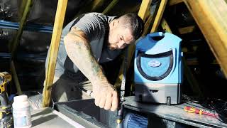 Professional Ducted Air Conditioner Coil Clean Video  Smarter Air Brisbane [upl. by Llibyc]