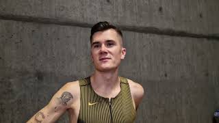 Jakob Ingebrigtsen on trying to avoid illness and why crosstraining when fit is quotvery strangequot [upl. by Etteniuqna]