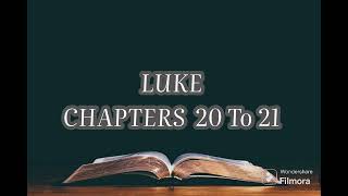 Holy Bible  The Book of LUKE  Chapter 20 To 21  Audio Bible ESVEnglish Standard Version [upl. by Iman]