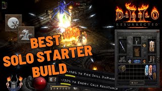 Diablo 2 Sorceress Guide BEST SOLO BUILD │Season Start │BUDGET │Cold Fire Hybrid🤑 [upl. by Woll927]