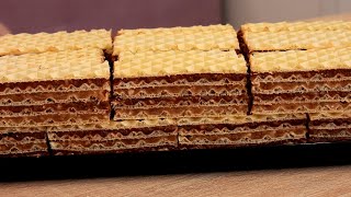 Wafer Cookies Recipe  You will do them every day [upl. by Hnid]