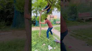 Bache ped se niche aakar mere patang le gya 🥲🪁kiteflying kite patang patangbazi viralvideo [upl. by Arvind]