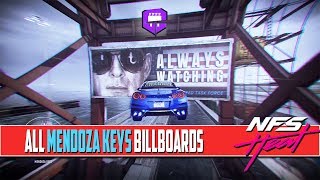 Need For Speed Heat All BILLBOARD Locations Mendoza Keys [upl. by Breena788]