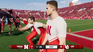 College Football 25 GameplayNebraska vs Utah Week 3 Game 3 Continental Athletic Conference [upl. by Esorlatsyrc188]