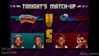 NBA Jam  Sega 32X 1994 [upl. by Adlez586]