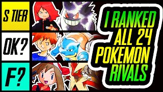 I Ranked ALL 24 Pokemon Rivals  Mr1upz [upl. by Joyan]