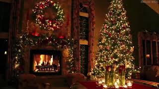 Top 200 Christmas Songs of All Time 🎄10 Hours of Classic Christmas Music with Fireplace [upl. by Gurney]