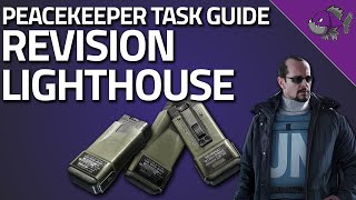 Revision Lighthouse  Peacekeeper Task Guide  Escape From Tarkov [upl. by Hanahs]