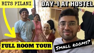 2023 BITS PILANI Hostel Room tour Ep3 bits engineering admission kota coaching familyvlog [upl. by Doyle]