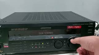 Sony str de635 receiver test [upl. by Leland]