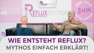 Wie entsteht Reflux  Wir erklären anhand eines Dummies die Ursache für dein Sodbrennen 🔥 [upl. by Meredith]