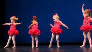 Claires First Ballet Recital quotMy Favorite Thingsquotwmv [upl. by Kellen399]