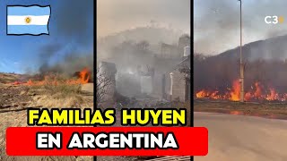 ⚠️ Evacuaciones masivas en Argentina [upl. by Gibun933]