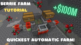 Best berry farm for DonutSMP 15 million overnight [upl. by Eetsim405]