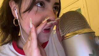 asmr SUPER cerca de el micro inaudible mic scratching y mas [upl. by Nena]