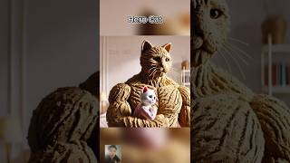 Accident turns father cat into sandman poorcat catoftiktok [upl. by Claudius]