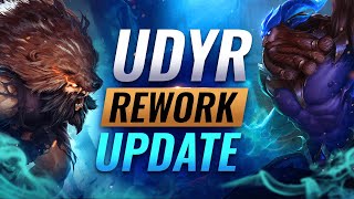 NEW REWORK UDYR VGU UPDATE EARLY LOOK  NEW INFO  League of Legends Shorts [upl. by Ferri]