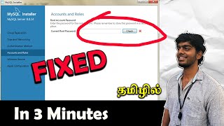 Current root password error  MySQL workbench  reset root password  forgot root password  Tamil [upl. by Noak]