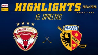 Lausitzer Füchse vs ESV Kaufbeuren Game Highlights [upl. by Yzmar]