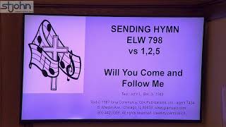 Sunday September 15 2024 at St John Lutheran Church Reedsburg [upl. by Eiramyelhsa133]