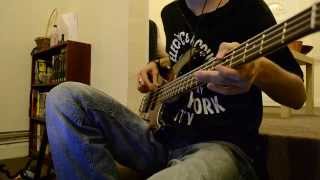 OnmyouZa  Kouga Ninpou Chou Basilisk OP Bass Cover [upl. by Garmaise210]