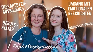 Eure Fragen an eine Psychotherapeutin  Voraussetzungen Therapeutenausbildung Finanzierung amp mehr [upl. by Pietje]