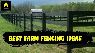 The Unlimited 75 Best Farm Fencing Ideas in 2022 [upl. by Demetrius]