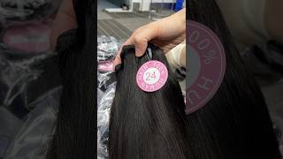 vipsister Double Drawn Cambodian hair straight 12”30” humanhair [upl. by Noiwtna137]