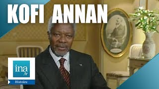 Kofi Annan prix Nobel de la Paix  Archive INA [upl. by Three]