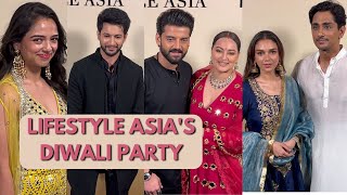 Siddharth Aditi Ahsaas Channa Sonakshi Zaheer amp Others Grace The Lifestyle Asias Diwali Party [upl. by Arjan88]