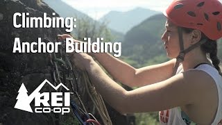 Rock Climbing Building a TopRope Anchor Using the Quad [upl. by Llien]