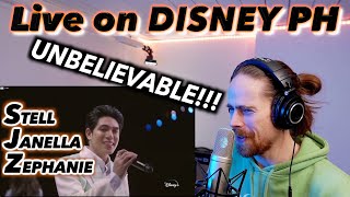 THIS WAS UNBELIEVABLE  STELL SB19 Janella Salvador amp Zephanie  Live on Disney PH [upl. by Merla]