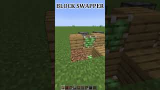 Minecraft Block Swapper minecraft gaming [upl. by Aihsital356]