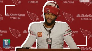 Kyler Murray REACTS to calling his EPIC 50yard TD rush in the Cardinals WIN at 49ers [upl. by Margarita]